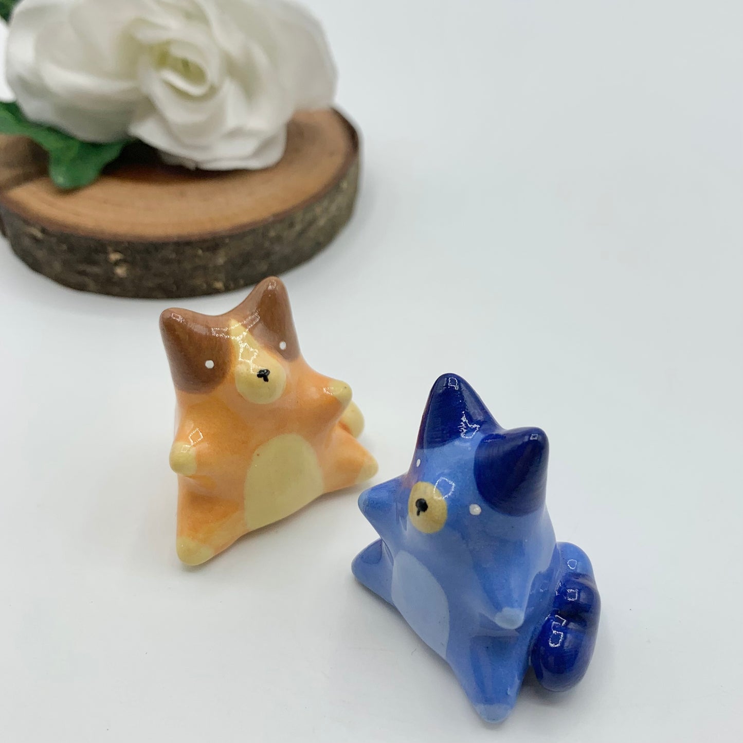 Bluey & Bingo Ceramic Figurine