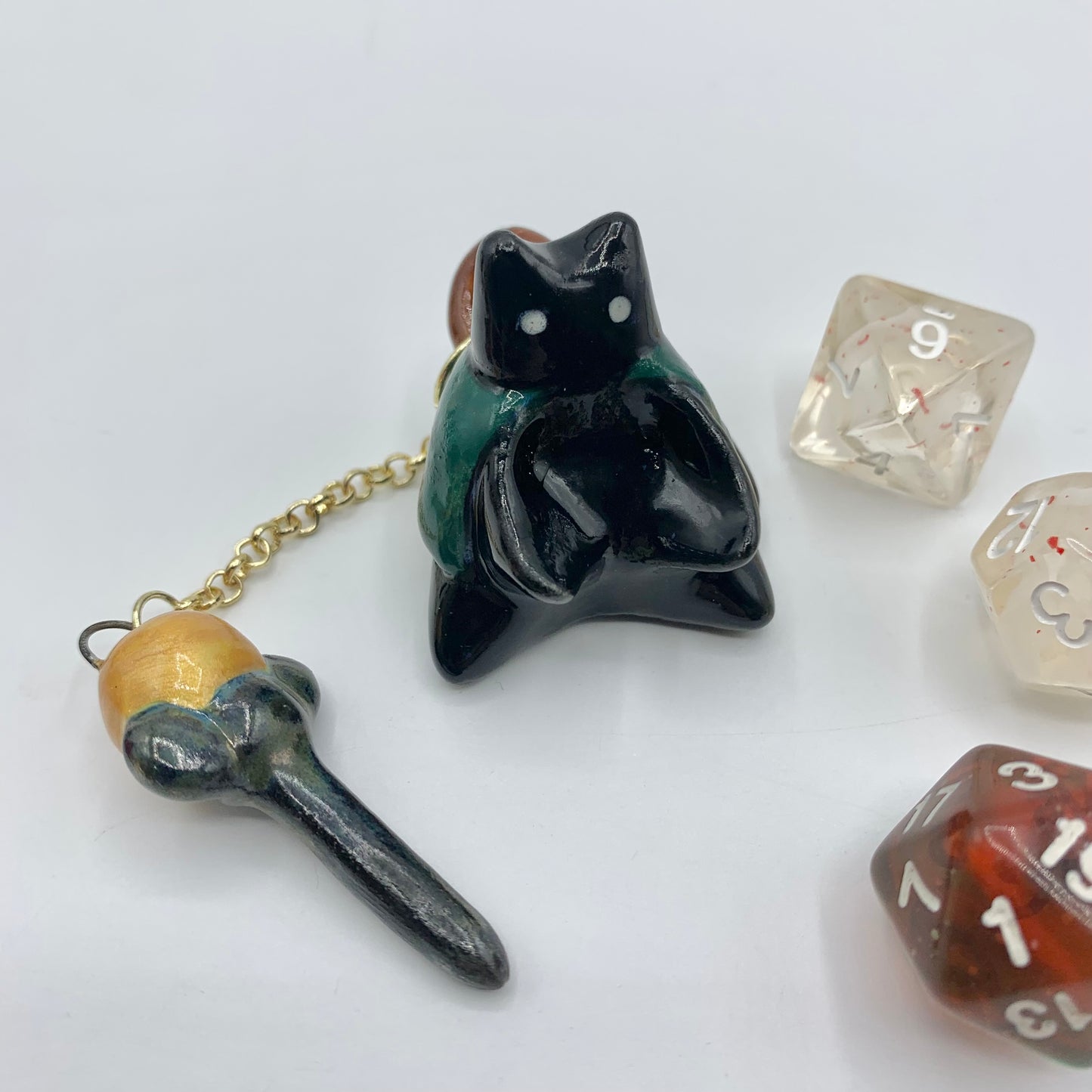 Black Kitty Dnd Companion D20 Dice Roller