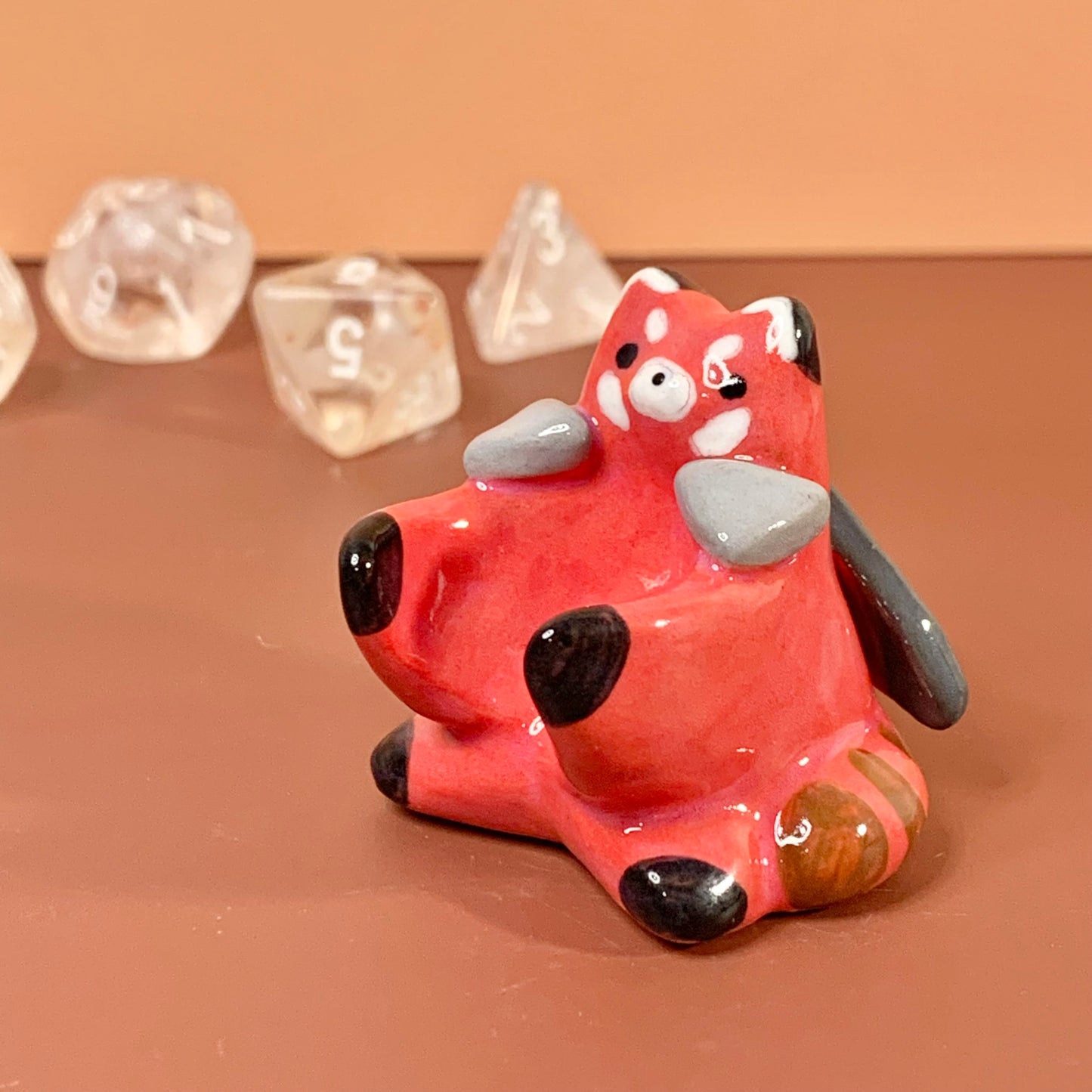 Red Panda Dnd Companion D20 Holder