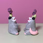 Possum Flower Cutie Ceramic Figurine