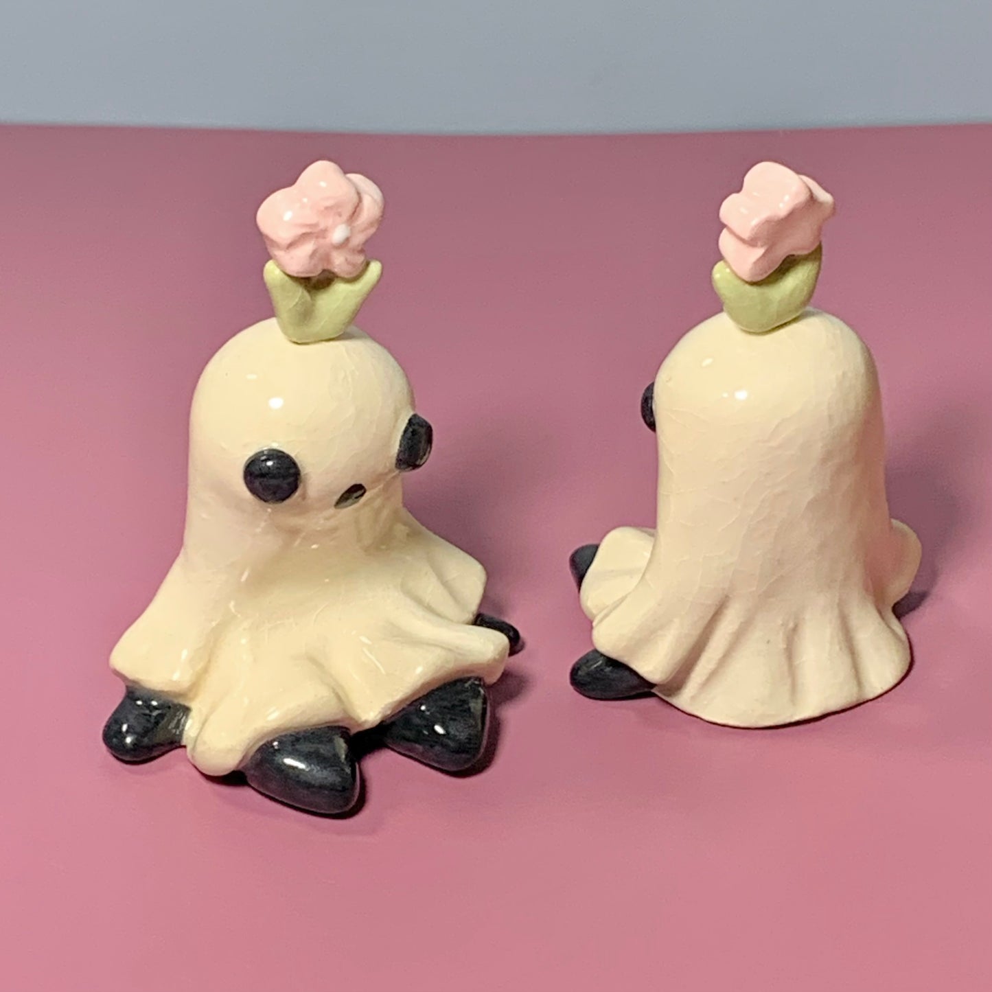 Ghost Ceramic Figurines