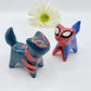 Spider-Man Ceramic Cat Figurine