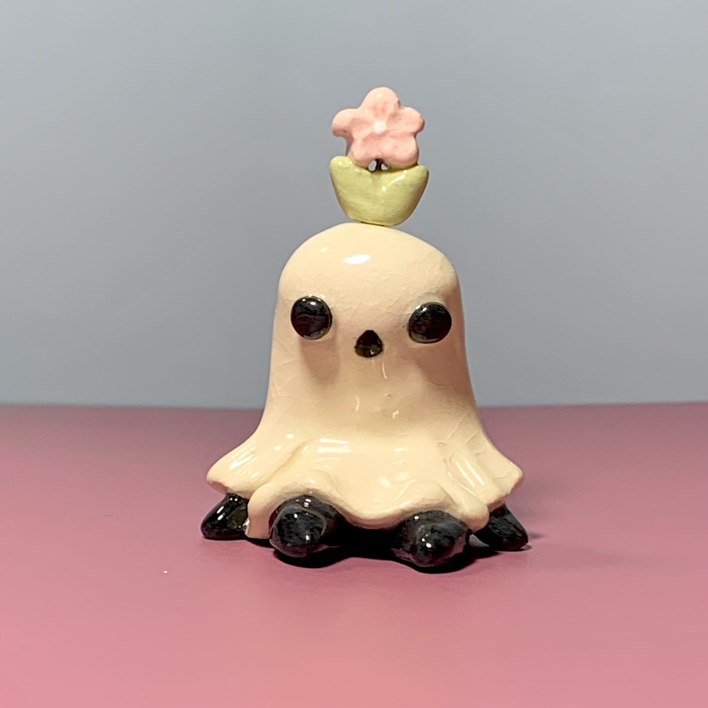 Ghost Ceramic Figurines