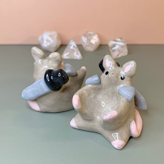 Mouse Dnd Companion D20 Holder