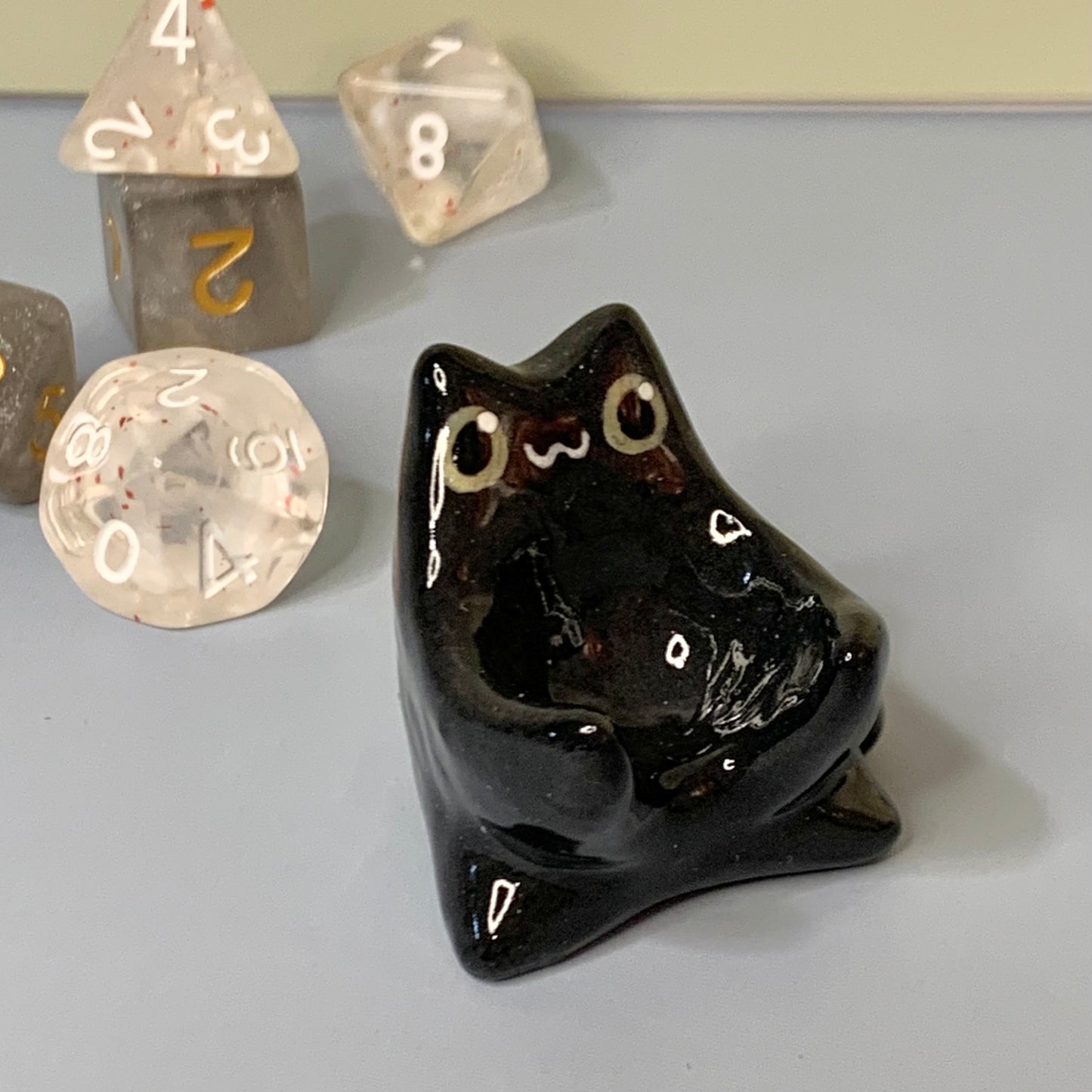 Black Cat Dnd Companion D20 Holder