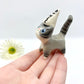 Custom Cat with Magnetic Hats Ceramic Figurine