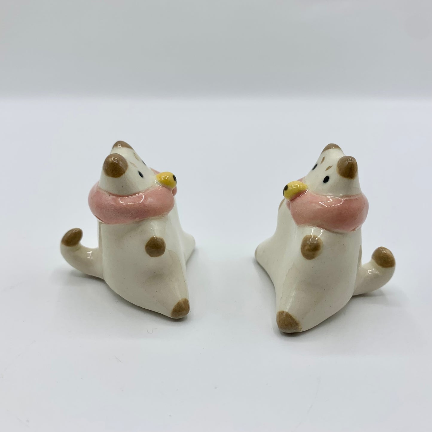 Mini Puppycat Ceramic Figurine