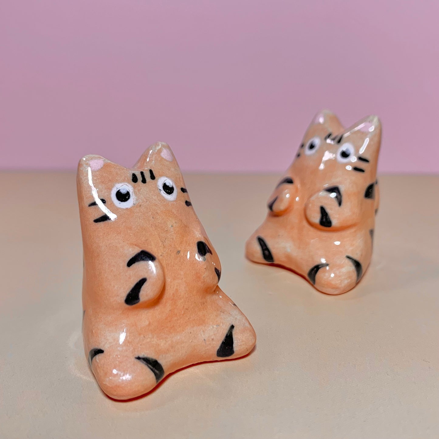 Tiger Cutie Ceramic Figurine
