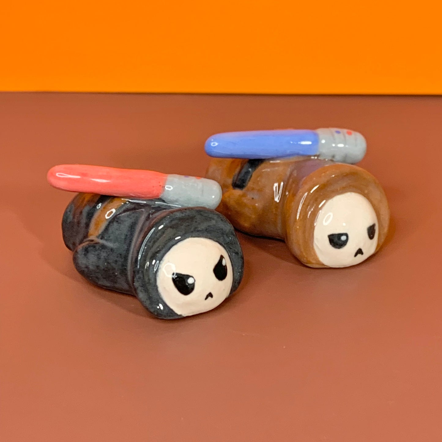 Star Wars Set of Two Ceramic Figurines