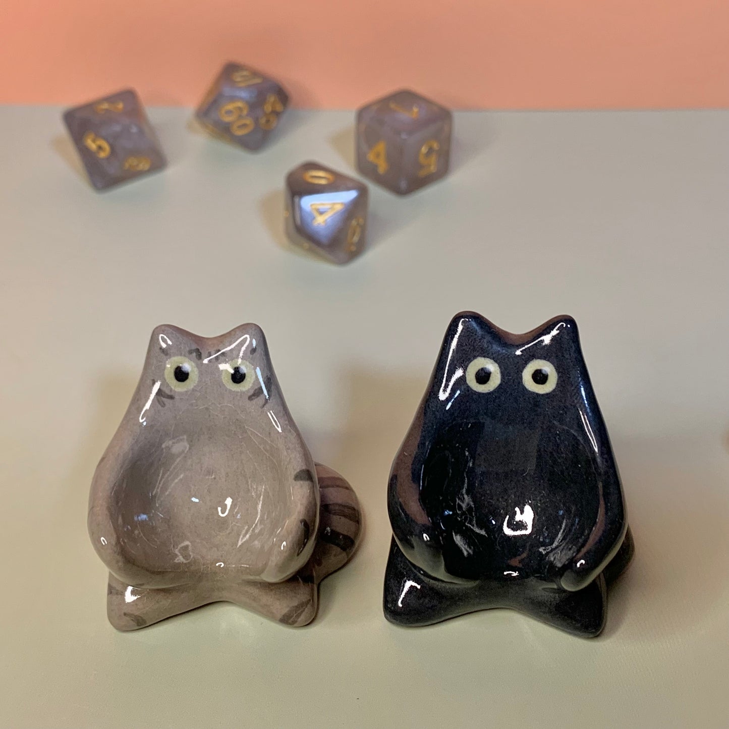 Cat Dnd Companion D20 Holder