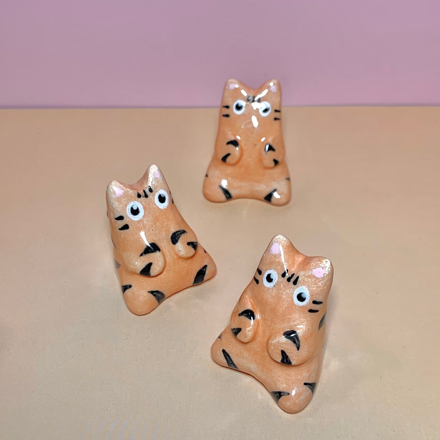 Tiger Cutie Ceramic Figurine