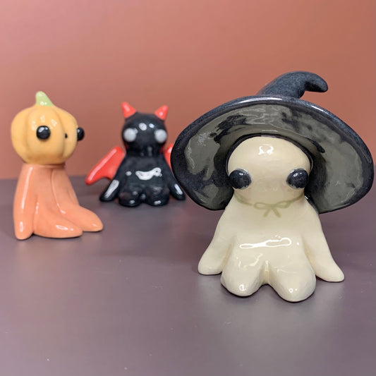 Spooky Cute Ceramic Figurines