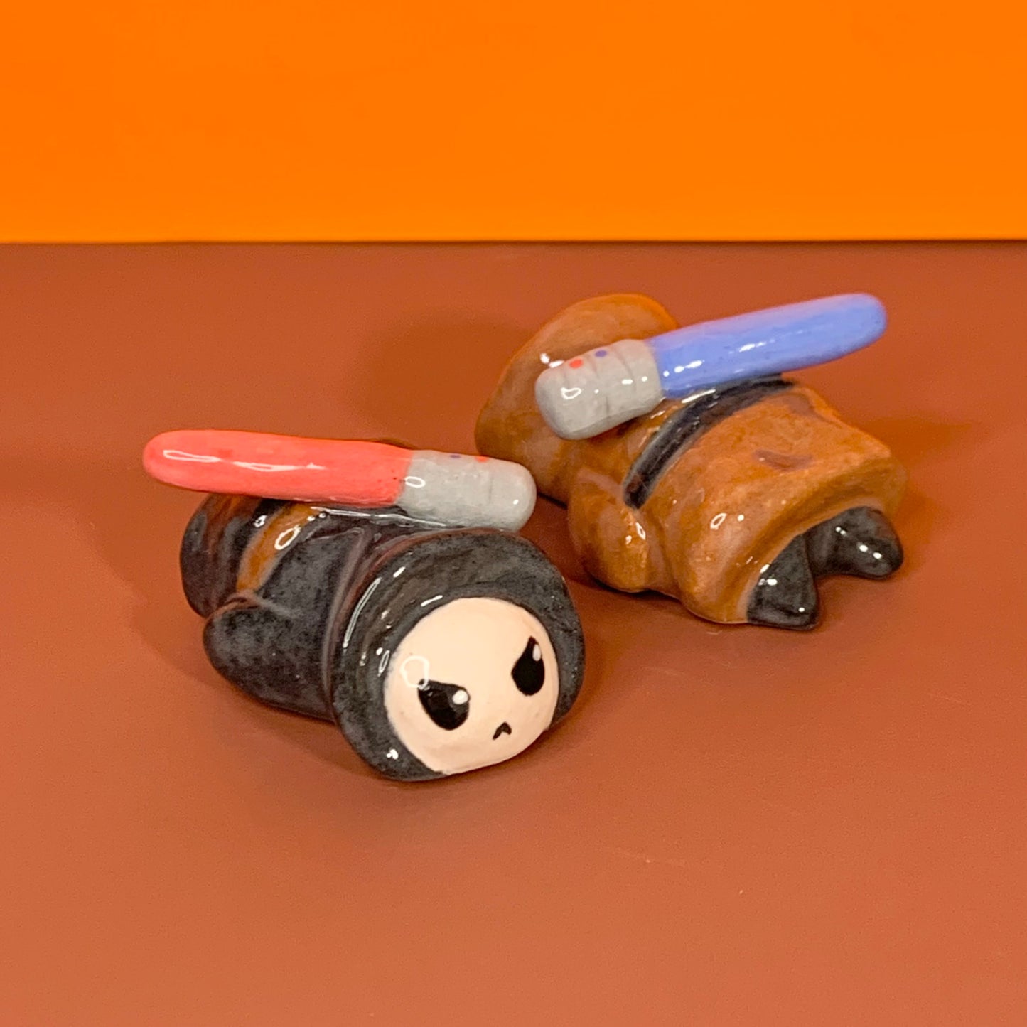 Star Wars Set of Two Ceramic Figurines