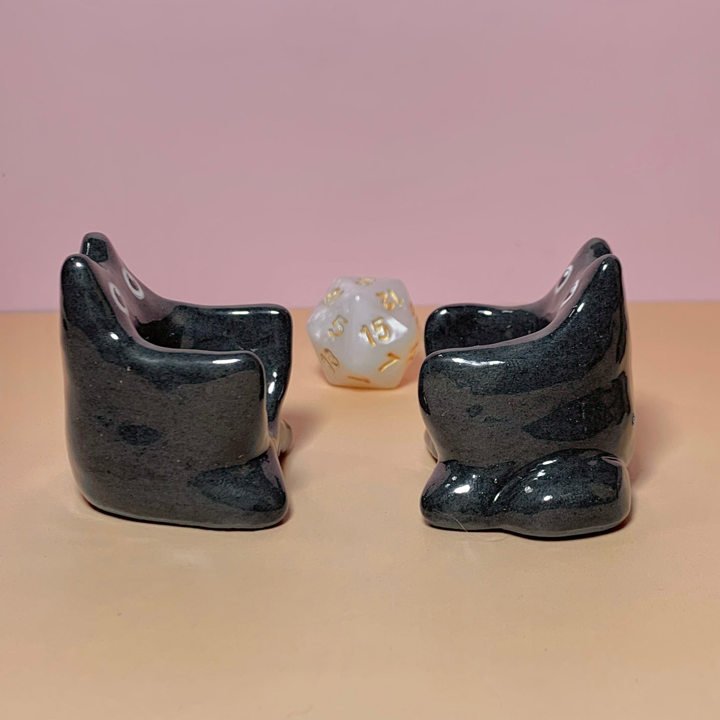 Black Cat Dnd Companion D20 Holder