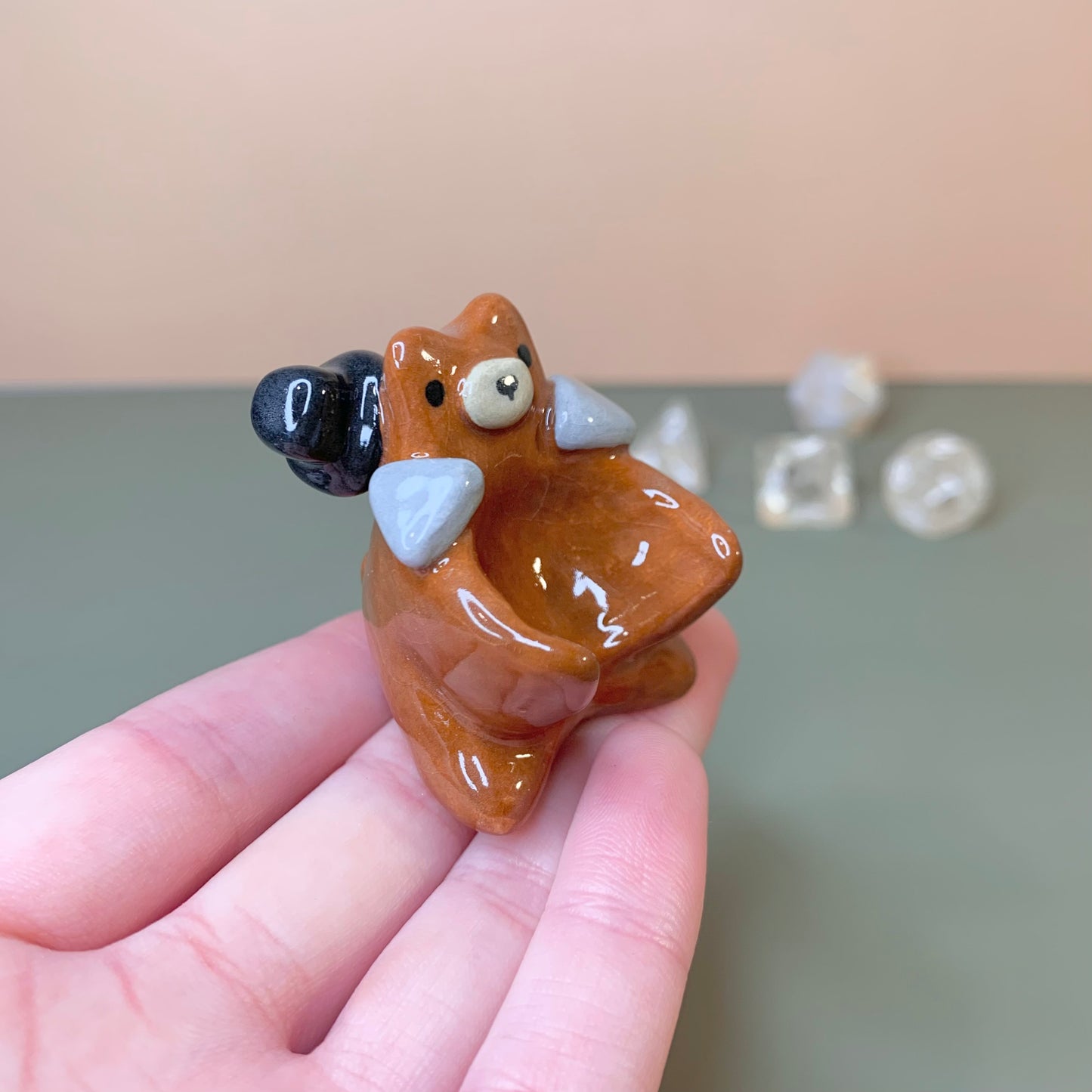 Bear Dnd Companion D20 Holder