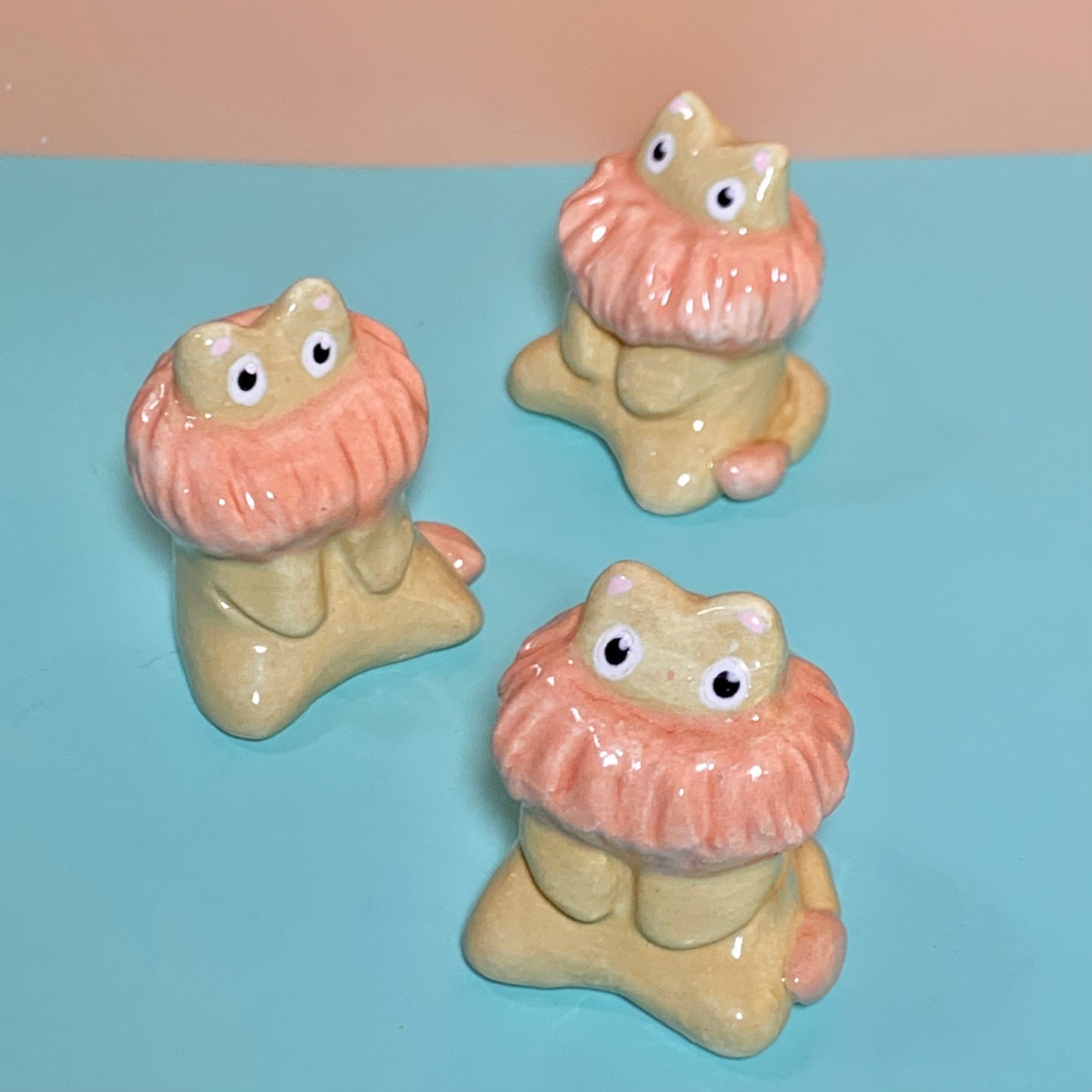 Lion Cutie Ceramic Figurine