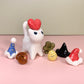Magnetic Attachments for Ceramic Cats(CAT NOT INCLUDED)