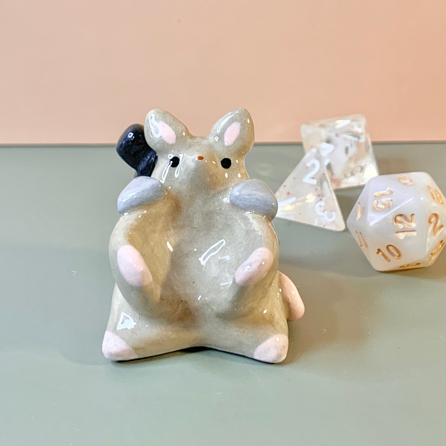 Mouse Dnd Companion D20 Holder
