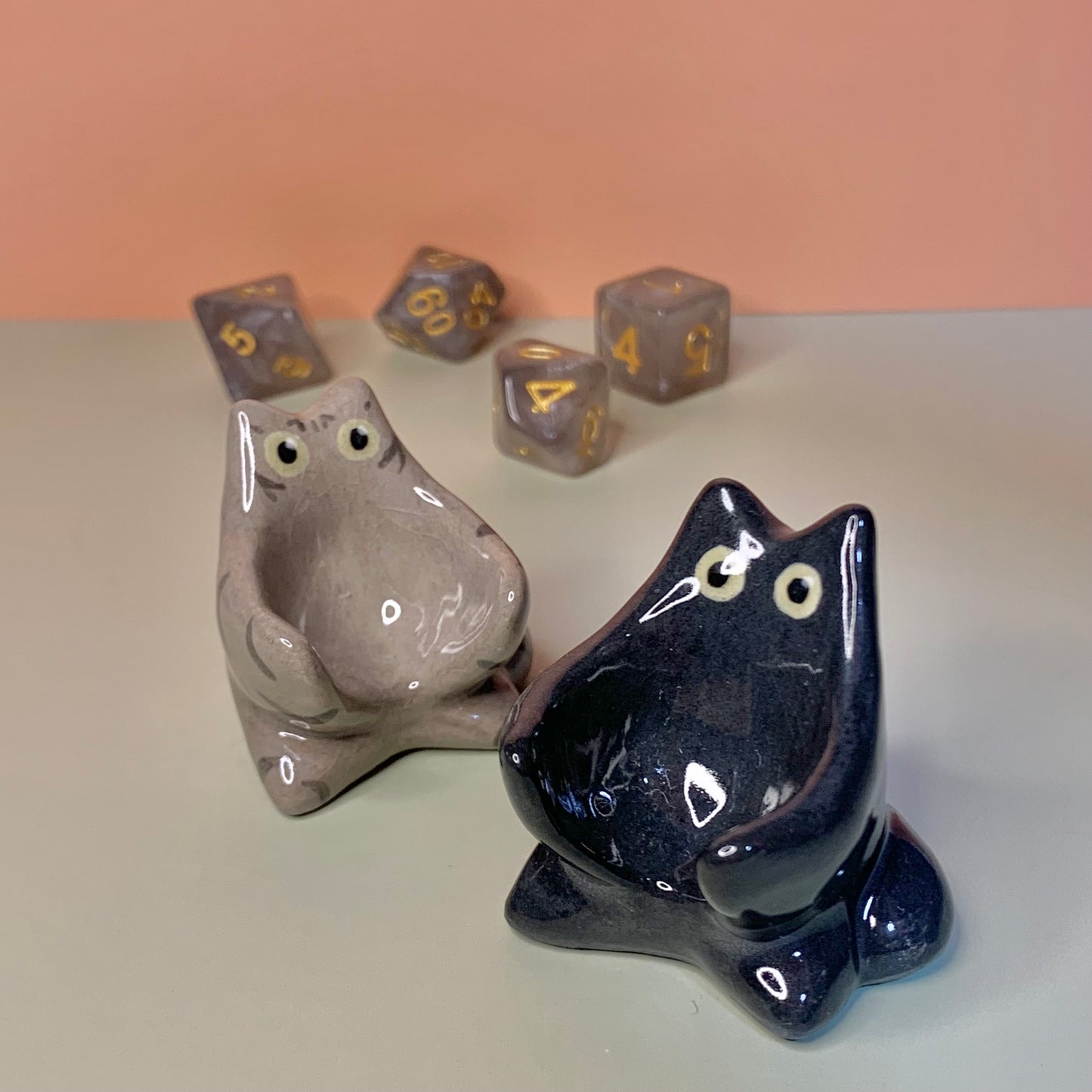 Cat Dnd Companion D20 Holder