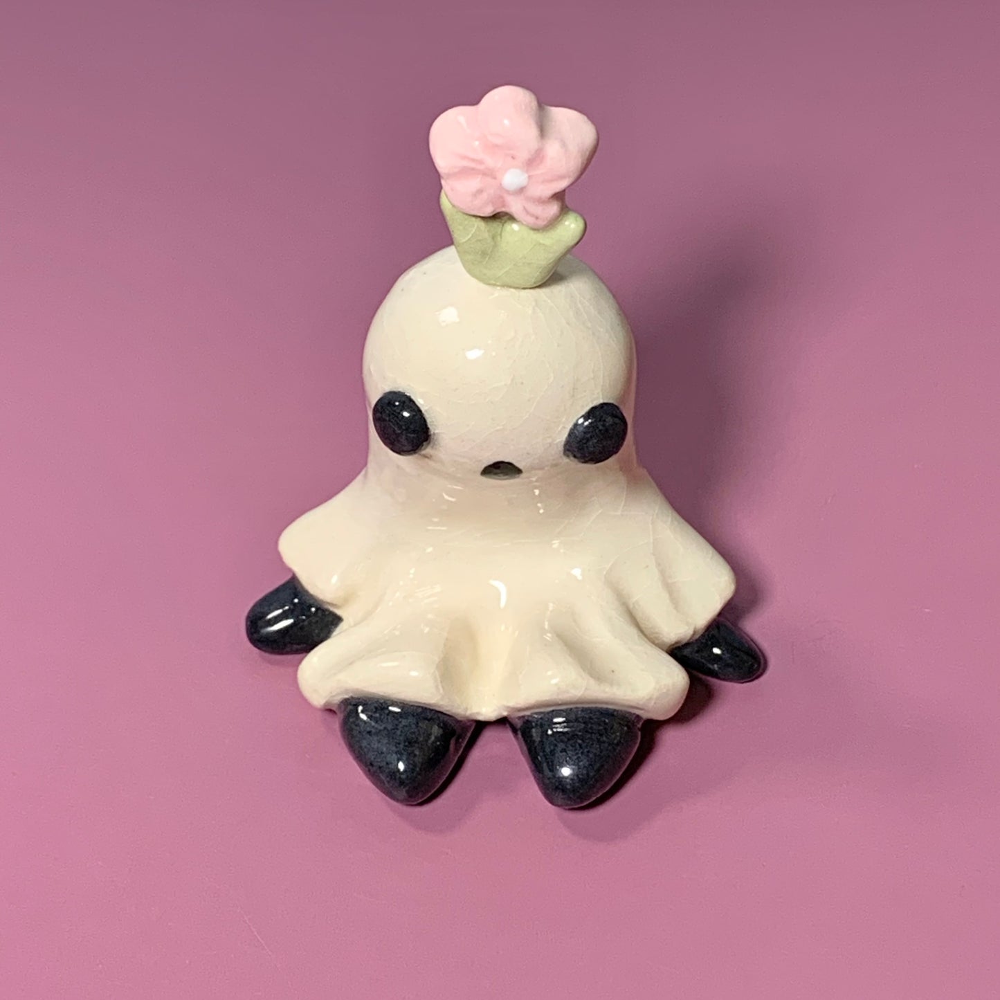 Ghost Ceramic Figurines