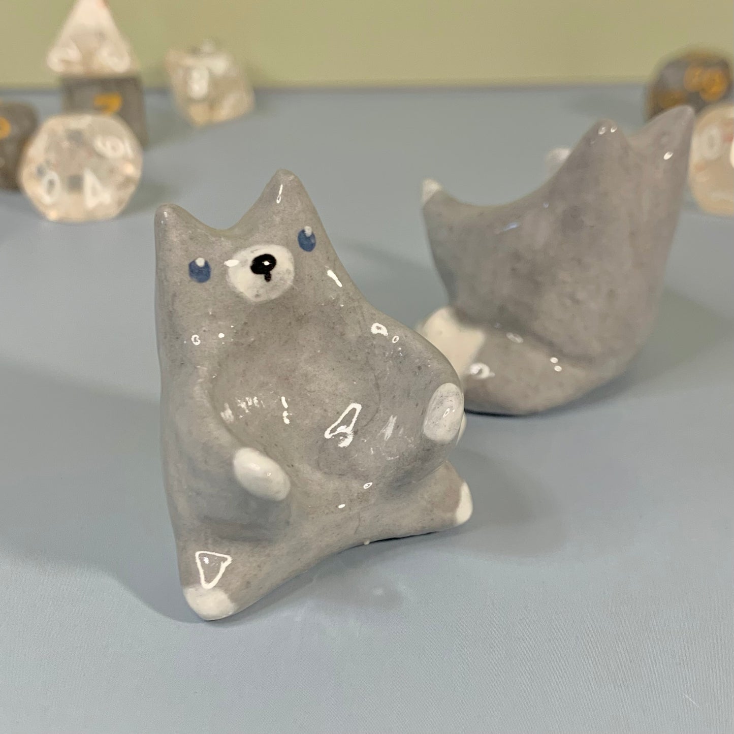 Grey Wolf Dnd Companion D20 Holder