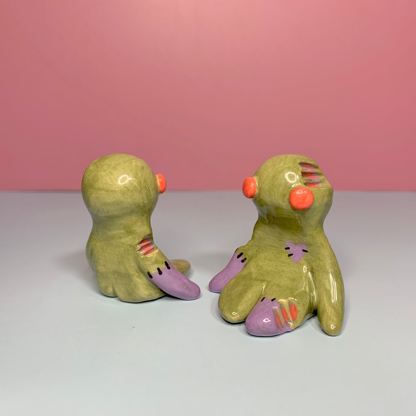 Spooky Cute Ceramic Figurines
