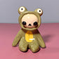 Cute Frog Costumed Ceramic Figurines