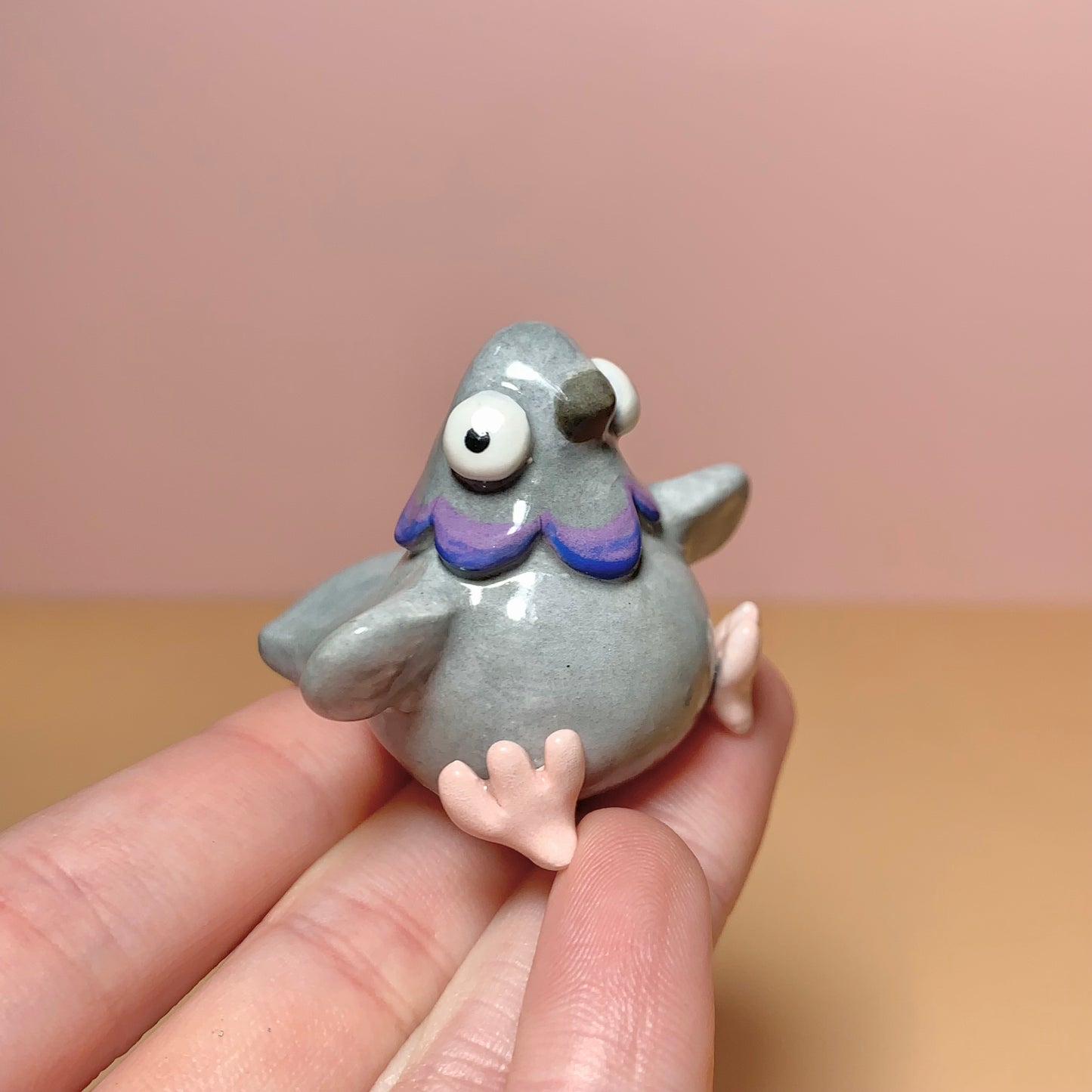Pigeon Cutie Ceramic Figurine