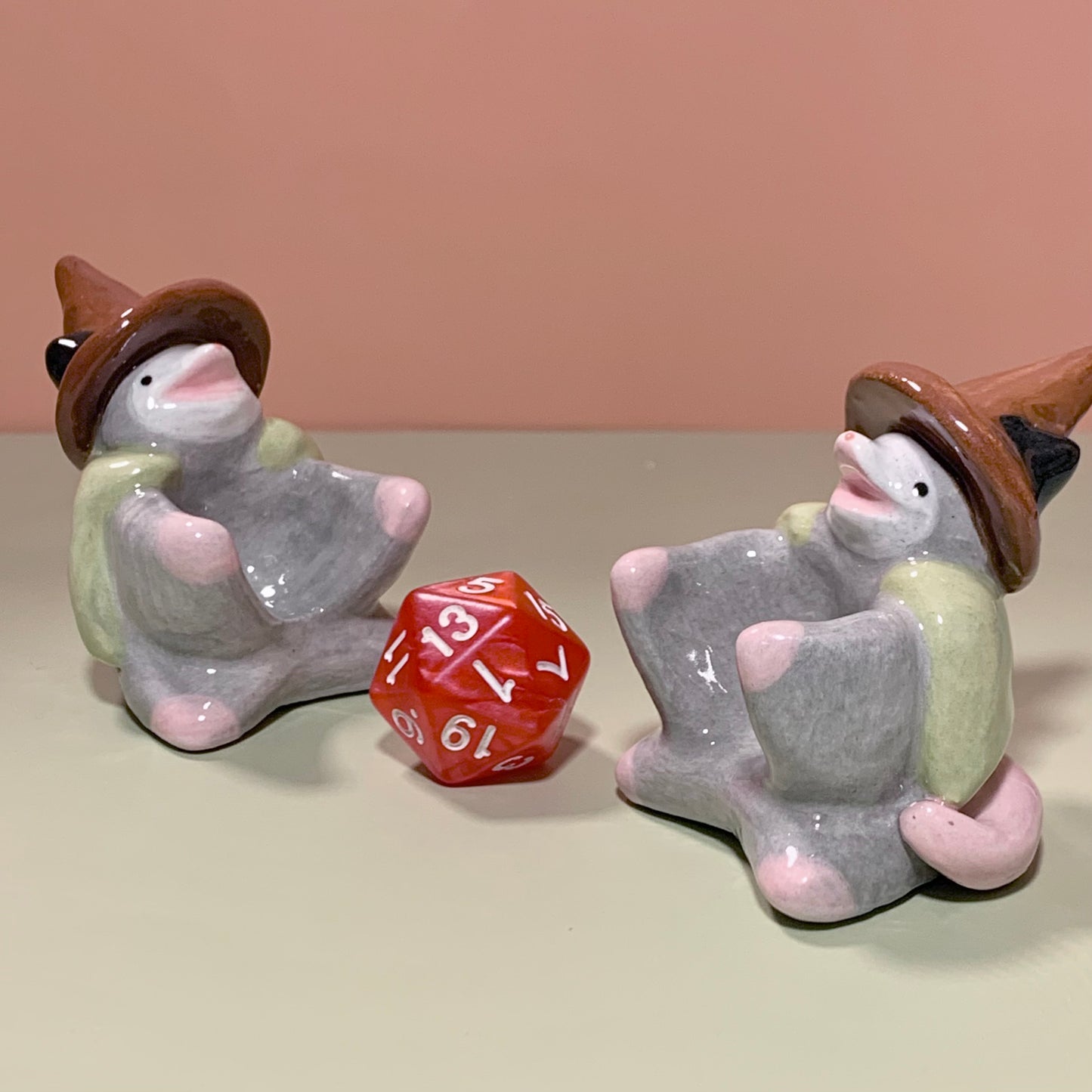 Wizard Possum Dnd Companion D20 Holder