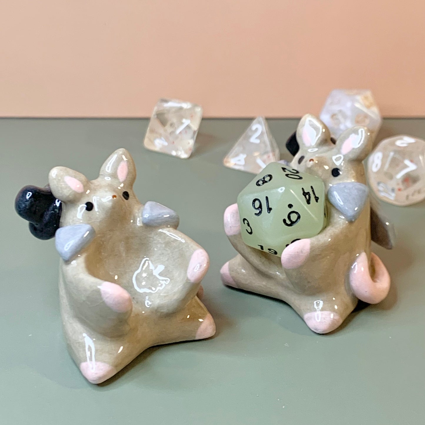 Mouse Dnd Companion D20 Holder