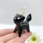 Silly Dunce Kitty Ceramic Figurine