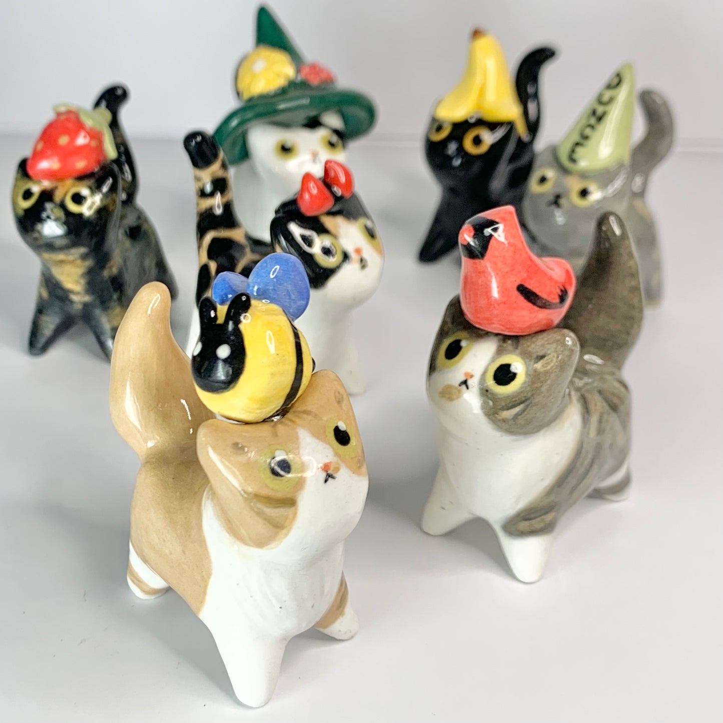 Custom Ceramic Cat Figurine