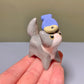 Magnet Animal Set Kitty Cat Ceramic Figurine with Attachments