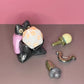 Cat w/ Weapon Attachments Dnd Companion D20 Holder