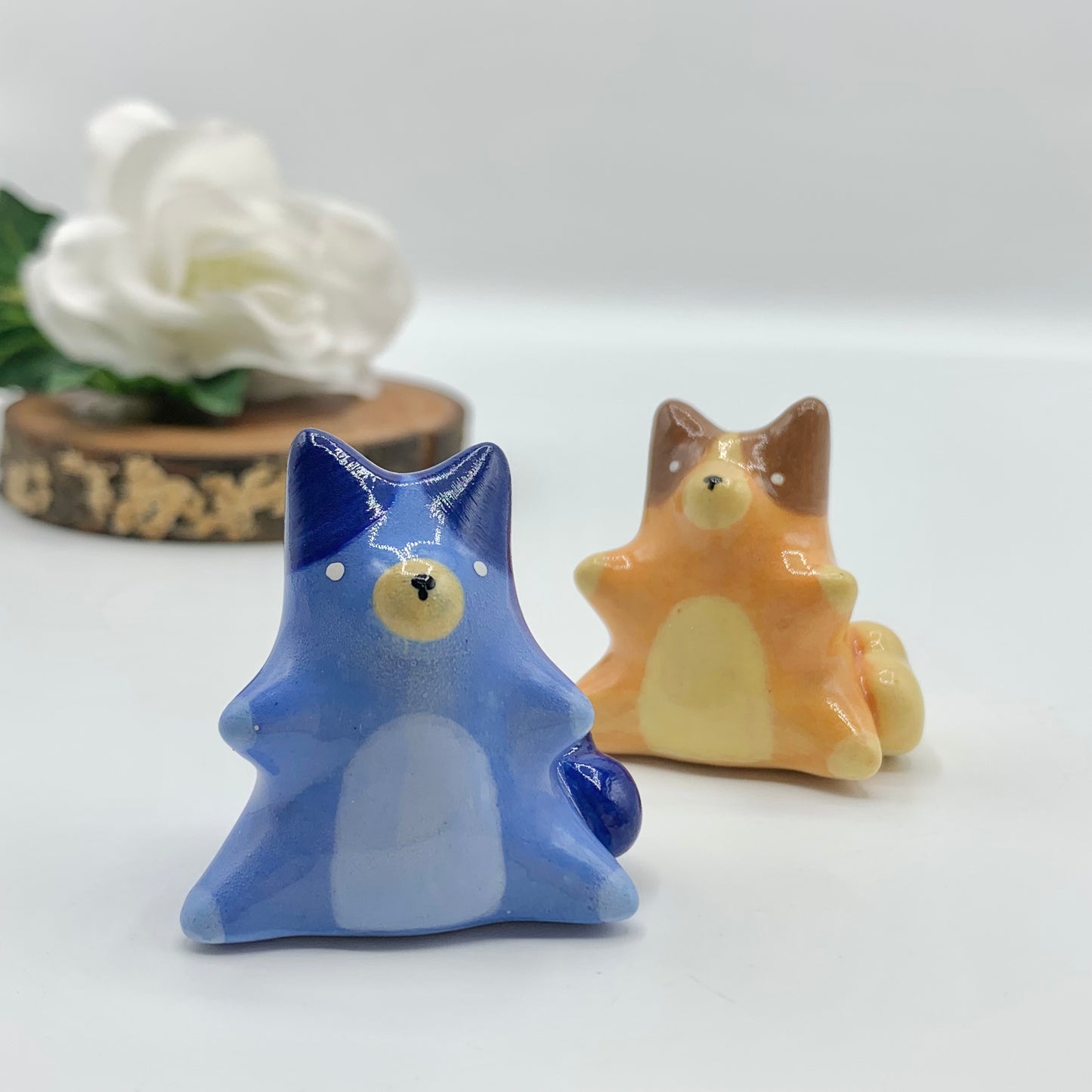 Bluey & Bingo Ceramic Figurine