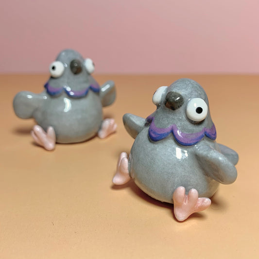 Pigeon Cutie Ceramic Figurine
