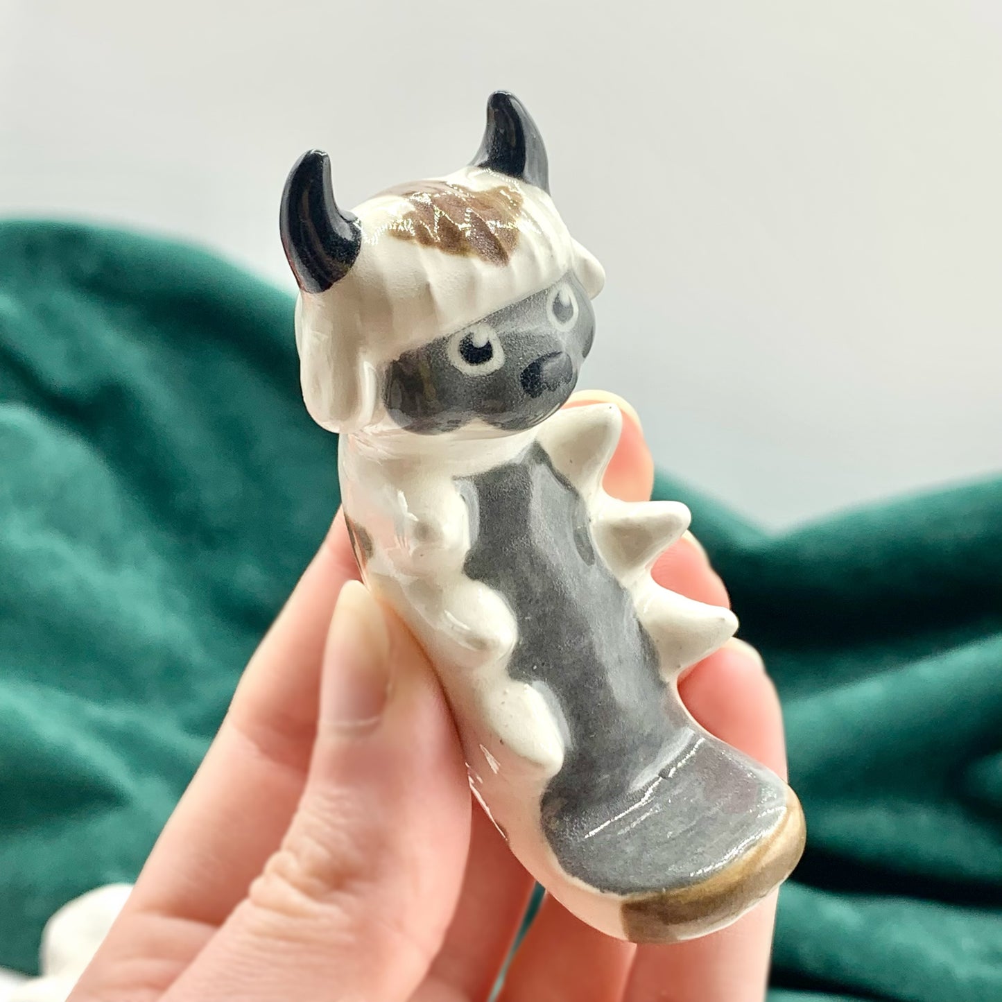 Appa Flying Bison Ceramic Paintbrush Holder