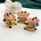 Bumblebee in a Flower Ceramic Figurine