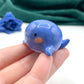 Cute Blue Whale Ceramic Figurine