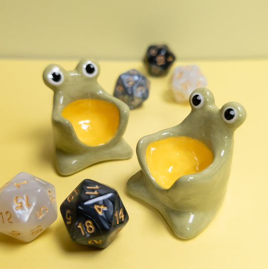 Dnd Frog Companion D20 Holder