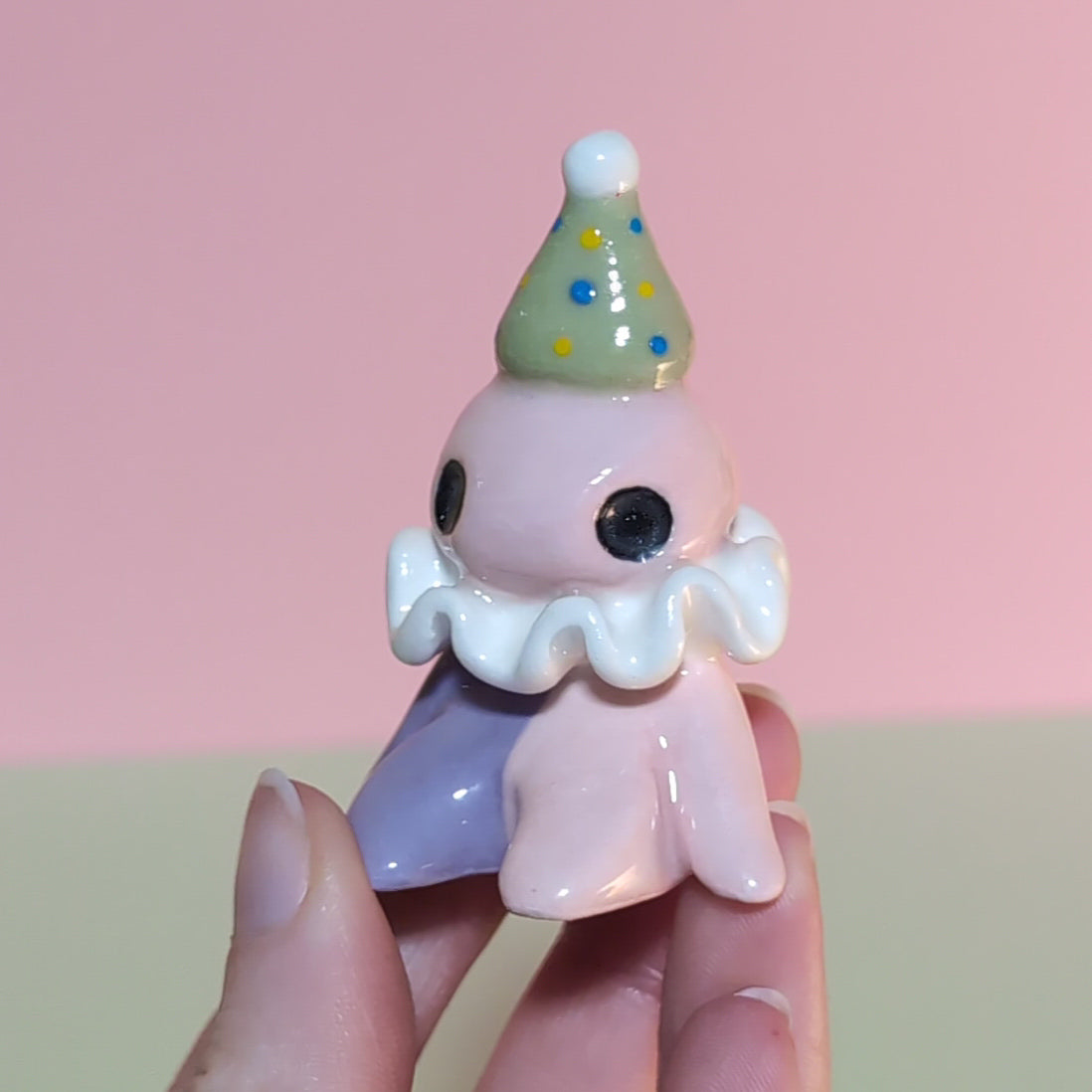 Clown Ceramic Figurine