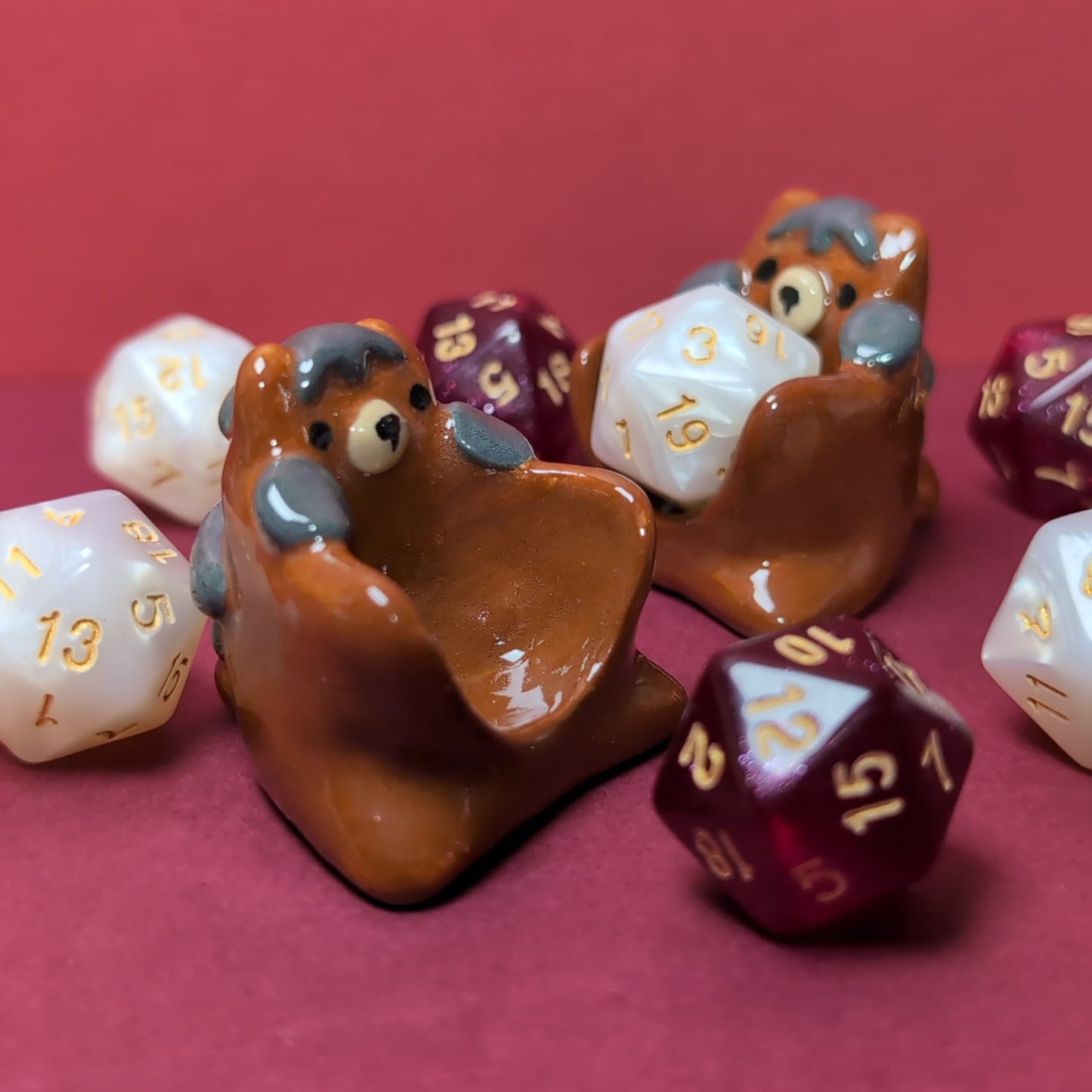 Critical Role Trinket the Bear D20 Holder