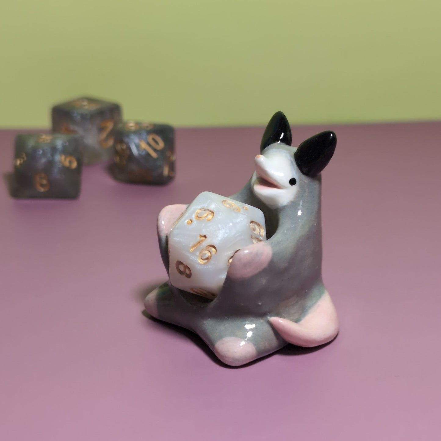 Dnd Possum Companion D20 Holder