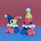 Clown Jester Ceramic Figurine