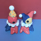 Clown Jester Ceramic Figurine