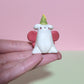 Mini Fairy Princess Puppy & Cat Ceramic Figurines