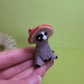Mushroom Critters Ceramic Figurine
