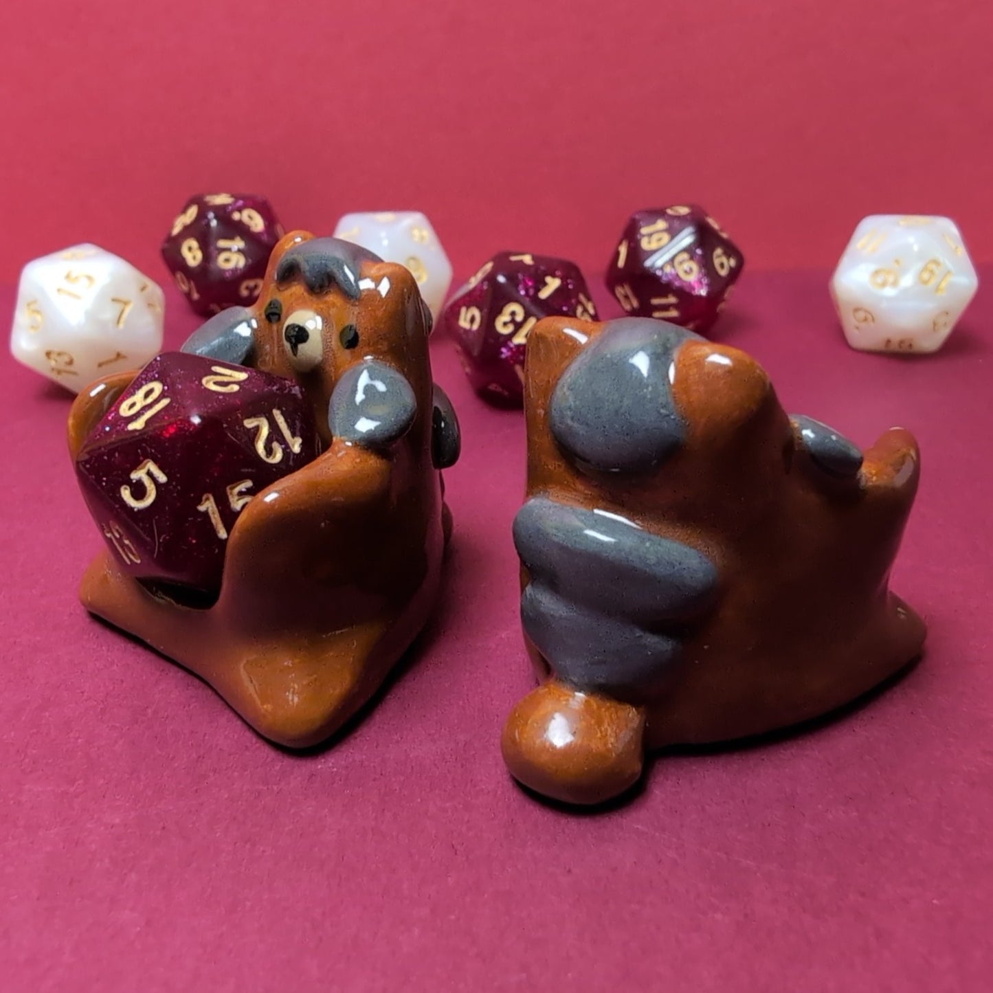 Critical Role Trinket the Bear D20 Holder