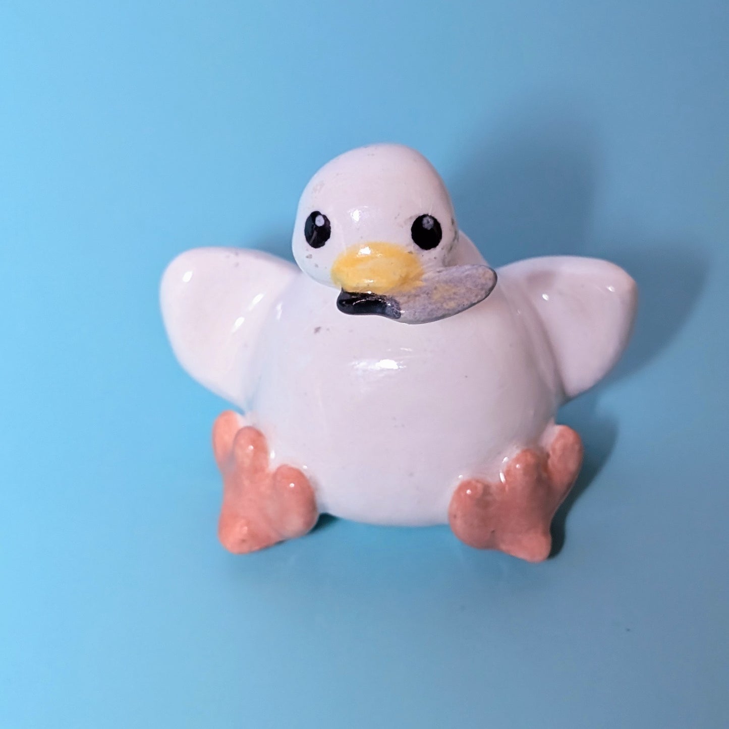 Duck Duck Goose Cutie Ceramic Figurine