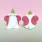Mini Fairy Princess Puppy & Cat Ceramic Figurines